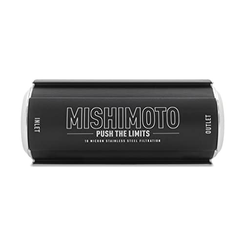 Mishimoto High-Performance -10An Fuel Filter, 10-Micron Stainless-Steel Insert #TOP1