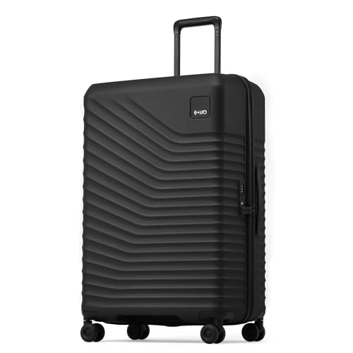 Image of Coolife Luggage, Lightweight PC Hardside Suitcase, Checked-Large 28-Inch | Dual Spinner Wheels, TSA-Approved Lock, Upgraded PC Hardshell, Large-Capacity Checked Luggage, Durable Travel Suitcase