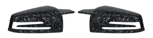 Coques de rétroviseurs look carbone Benz W176 W204 pour trajets urbains stylés