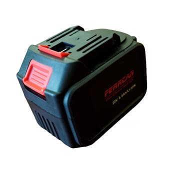 Batería de repuesto Ferrcan 20V 6.0Ah/LI-ion Cover