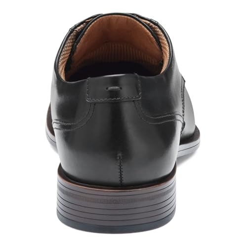 Johnston & Murphy Reeve Plain Toe Shoes, Men's Leather Shoes for Work & Casual Wear, Comfortable Shoes for Men3