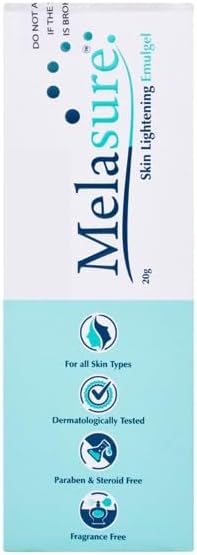 Melasure Skin Lightening Emulgel - 20gm Pack Of 1