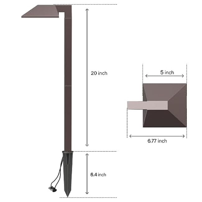 Malibu Pathway Light Floodlight Warm White Equinox 2101-01