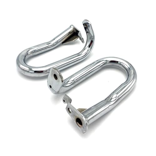Pare-choc moteur moto Honda Goldwing GL 1800 finition chrome arrière