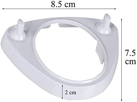 Miniatura 3 de Braun Oral B Soporte para cepillo de dientes eléctrico - Compatible con cepillo de dientes Braun Oral B, incluye 4 cabezales de cepillo de dientes