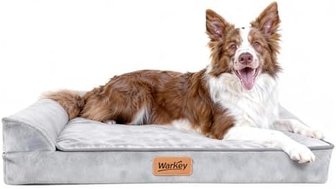 Dog Bed Large Sized Dogs, Orthopedic Dog Sofa Pet Bed, Waterproof...
