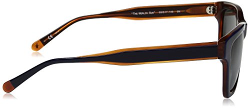 Original Penguin Men's The Merlin Sun Polarized Rectangular Sunglasses3