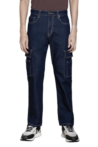 Image of Dennis Lingo Mens Cotton Relaxed Fit Jeans