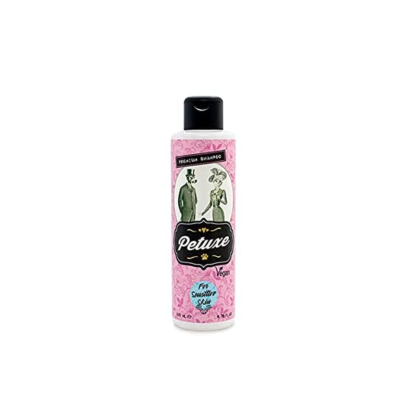 Petuxe Shampoo für Hunde und Haustiere, vegan, für empfindliche Haut