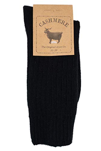 Image of Womens Fine Cashmere and Merino Wool Super Soft Socks