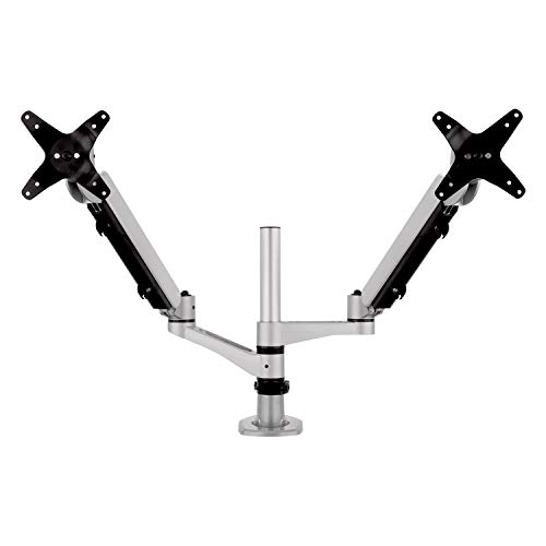 ViewSonic LCD-DMA-002 Spring-Loaded Dual Monitor Mounting Arm with Vesa Mount up to Two 27 Monitors ViewSonic LCD-DMA-002 Spring-Loaded Dual Monitor Mounting Arm with Vesa Mount up to Two 27" Monitors
