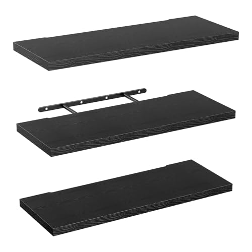 Amdoticknpf Juego de 3 Estantes de Pared