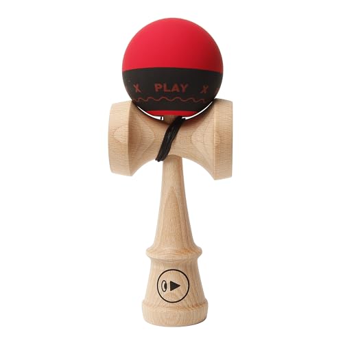 PLAY Kendama- Kendama, Colore Rosso/Nero, K2038
