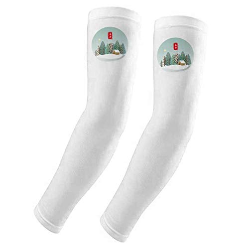 Manchons de bras protection solaire UV manchette cyclisme sport hiver textile DIYthinker