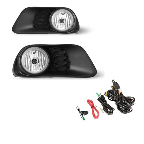Feux antibrouillard complets avec lampes et câblage pour Dodge Grand Caravan 2011-2020