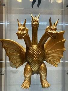 キングギドラ ソフビ ノーブランド 26センチ カスタム塗装