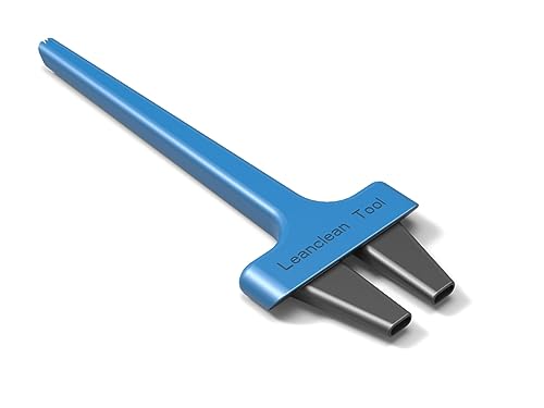 Vacuum Detail Attachment Tool | All-in-One Deepcleaning Crevice Cleaner/ Ice Scraper | The Best Car Accessories & Essentials | Wet & Dry Car Detailing Kit | Truck, Auto, & RV Cleaning Supplies (Blue)