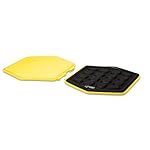 SKLZ Slidez Dual-Sided Exercise Glider Discs for Core Stability Exercises for Hands & Feet, Standard Use,Yellow - Image 3