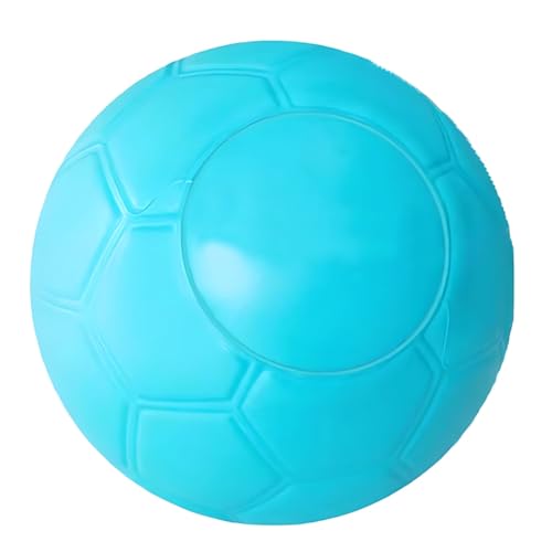Ball Soccer 8.2 Inch Light Blue, No-Pump Design Puncture-Proof Long-Lasting, for Adults Youngsters and, Flight Path Stable, Training Play and Match
