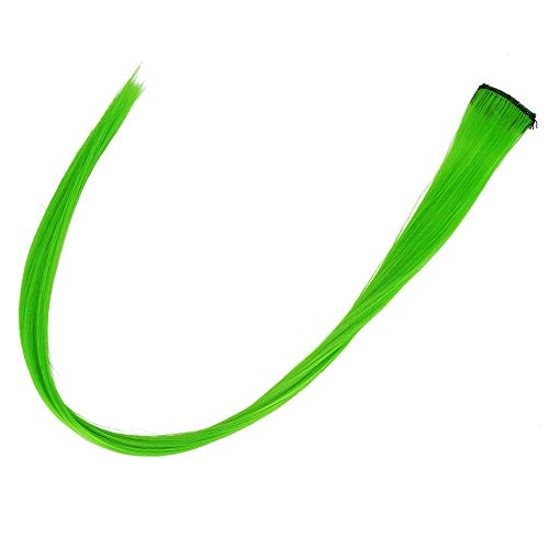 ベステクノ カラーエクステ 全36色 10本セット グラデーションカラー ワンタッチ簡単着用 クリップ式 ウィッグ つけ毛