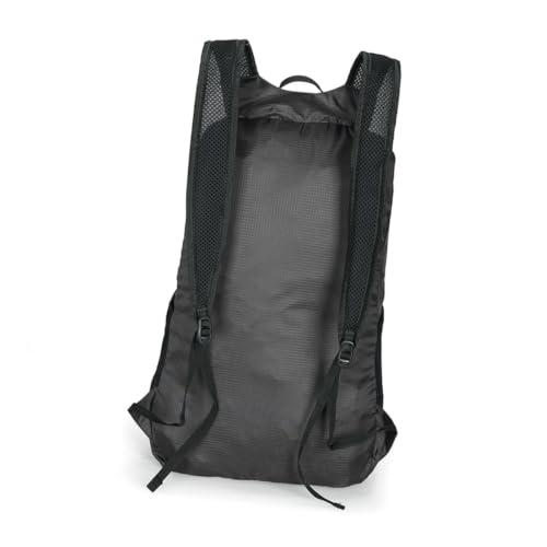 Mochila Deportiva Plegable para Camping y Senderismo Negra