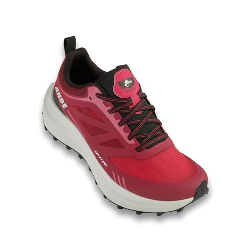 Image of Ande Unisex Sport Trekking Shoe, Raspberry Red, 6 US Women