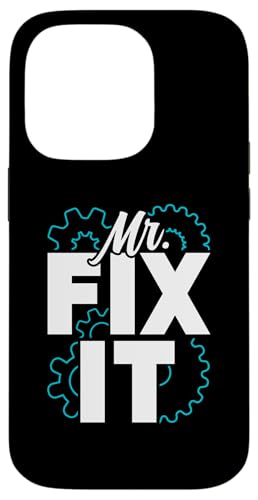 ミスター・フィックス・イット 鋳掛屋 便利屋 修理 ミスター・フィックス・イット スマホケース iPhone 14 Pro 用