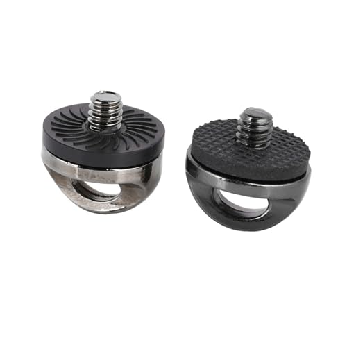 CIYODO Safety Camera Screw Double Shoulder Strap Screw Easy to Use 2pcs Durable Rubber