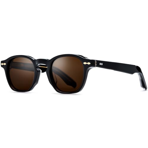 Image of HEPIDEM Acetate Glasses Frame Men Women Square Eyeglasses Optical Spectacles MZEPH