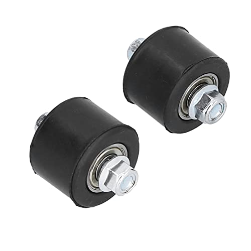 Guida del Rullo della Catena, Gomma Nera + Cursore...