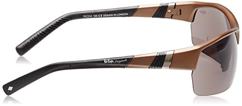 Image of Lee Cooper Wrap Sunglasses (Brown) (LC9056FOBBRN|70)