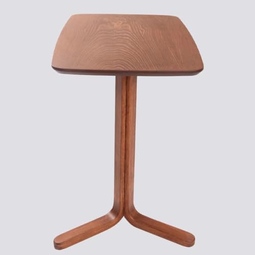 KYS Design Yanki Sehpa Akça Ceviz, Salon Sehpası, Sehpa, W: 43 H: 65 D: 60, Modern, Cilalı, 2 Yıl Garanti - Görsel 3