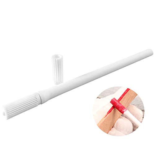 Co-link Plastic Leather Craft Top Edge Dye Roller Pen with Replaceable Head DIY Leather Craft Edge Treatment Roller Pen Oil Painting Accessories Tool Speedy Paint Roller Tool