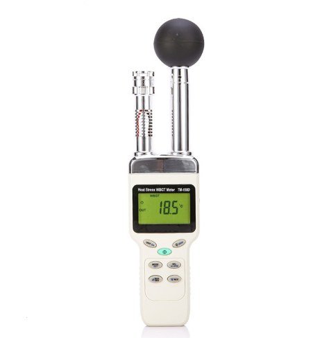 Gowe di calore Wbgt Meter misurazione accurata per effetti di umidità di temperatura e diretto o Radiant sunlight