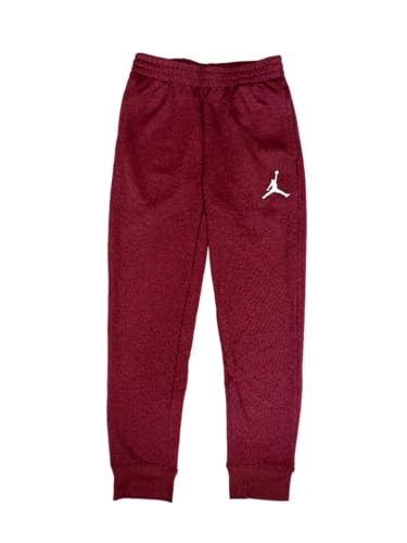 Jordan Big Kids' Boys Jogger Pants (Gym Red Heather) S (US, Alpha, Medium, Regular, Gym Red Heather)