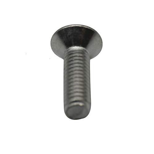 Image of Fullerkreg 18-8 Stainless Steel Hex Drive Flat Head Screw M5 x 0.8 mm Thread, 12 mm Long,Packs of 100