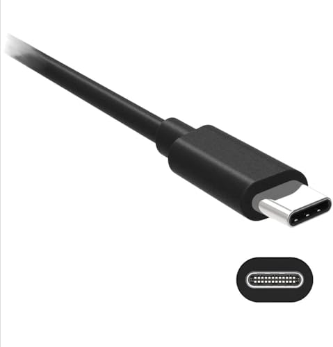 Image of Original Turbo Power Delivery Fast C-Type 68W GAN Charger Compatible with Motorola | Edge 60 Pro, Moto G54, Moto E40, Razr 50 Ultra & Other USB-C Devices - Black