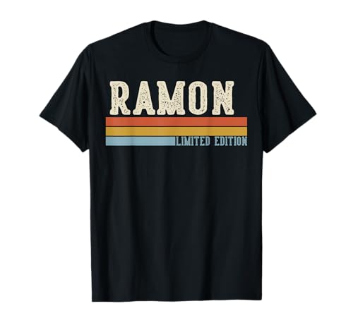 Ramon Retro Vintage Hombres Niños Niños Nombre Camiseta