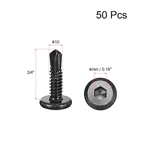 Uxcell A23060200UX0347 Hex Socket Self Tapping Screws thumb #1