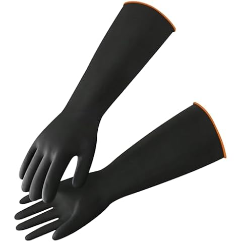 14" Chemical Resistant Rubber Gloves Cover