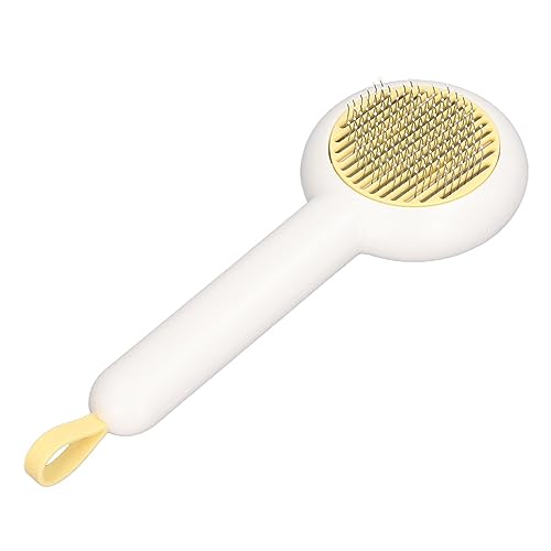 Aumuca Cepillo para Gatos para Mudar de Pelo, Herramienta para Quitar el Pelo, Peine para Quitar el Funcin de Autolimpieza, Depilacin Eficiente, Agarre Cmodo, Diseo de