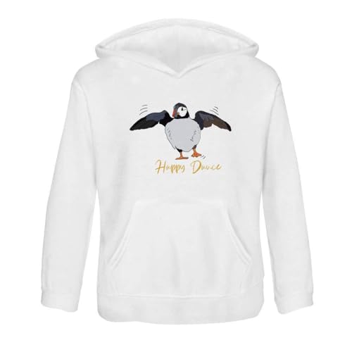Azeeda 'Puffin Dancing ' Children's Hoodie/Hooded Sweater (KO048104)