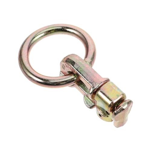 MOLUCKFU Truck Track Lock Shackle Track Tie down Cargo Trailer Hook Ring Anchor Points for Load Securing