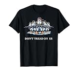 Photo Gallery bandiera con pinguino patriottico "don t tread on us" maglietta Photo Gallery bandiera con pinguino patriottico "don t tread on us" maglietta