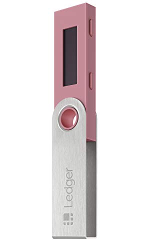 Ledger Nano S - De beste Crypto Hardware Wallet - Beveilig en Manage jouw Bitcoin, Ethereum, ERC20 en vele andere coins - Roze