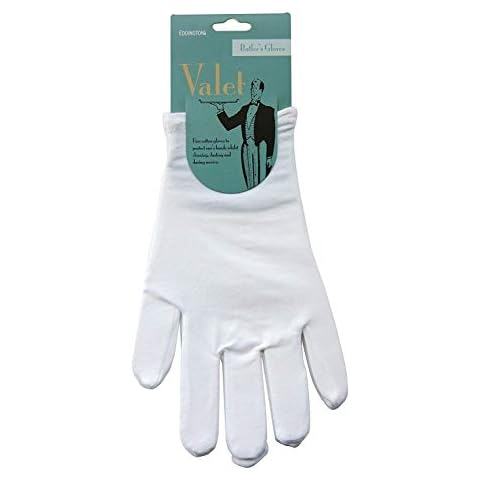 Eddingtons Butlers Gloves, White Cover