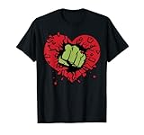 Marvel Hulk Smash Heart Valentine's Day T-Shirt