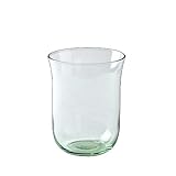 Material: Glas / Farbe: Grün Lambert - Corsica Grün - Becher, Wasserglas, Saftglas - Maße (ØxH): 9 x 11 cm - Mundgeblasen