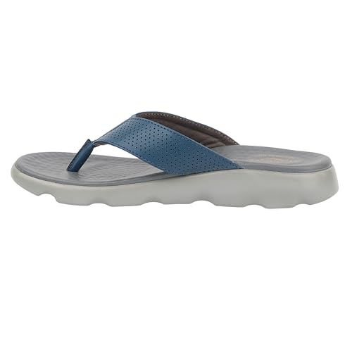 Image of Medifeet Broad Strap Cushioned Leather Slippers for Women