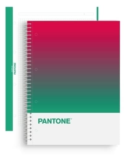 Block Escolofi Notebook Pantone Together A4 80H Cuadric.5X5 90G Sustainability. 5 Unidades